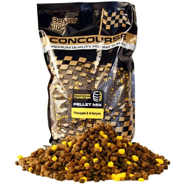 Benzar Mix Mikro Pelety Concourse Twister Pellet Mix 2 a 4 mm 800 g