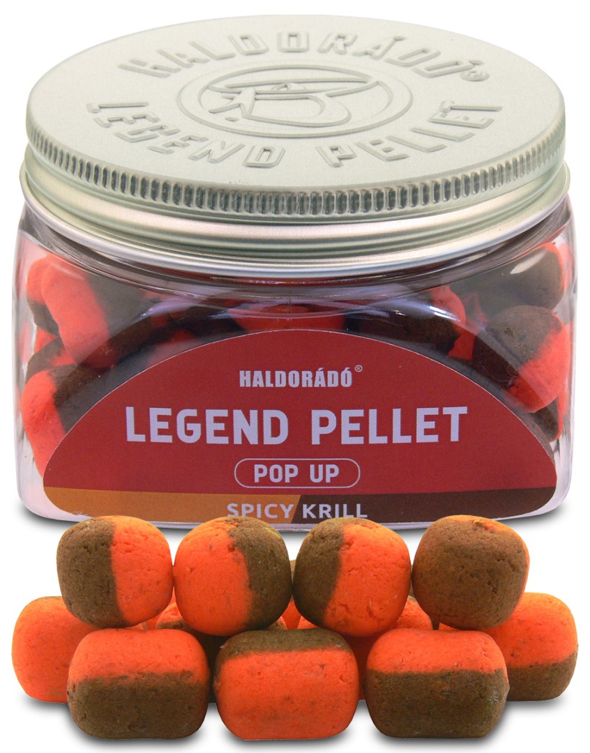Haldorádó pelety legend pellet pop-up 50 g 12+16 mm - spicy krill