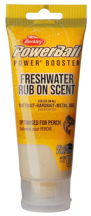 Berkley powerbait gel 80 ml - krill white silver flake - okoun