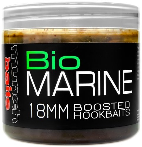 Levně Munch baits boosterované boilie bio marine 200 ml-18 mm