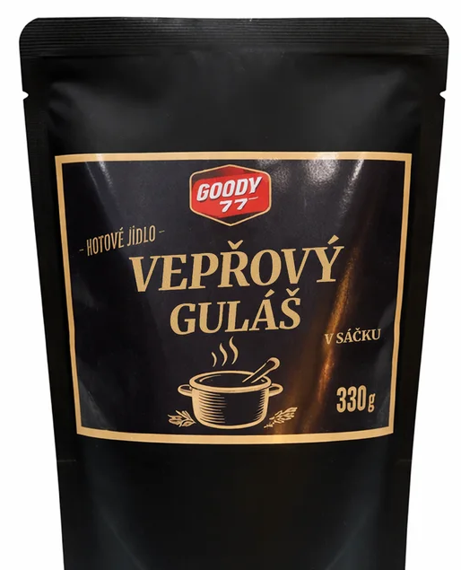 Goody 77 vepřový guláš v sáčku 330 g