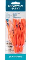 Kinetic Návazec Sabiki Octopus L Red Glow 150 cm 6/0