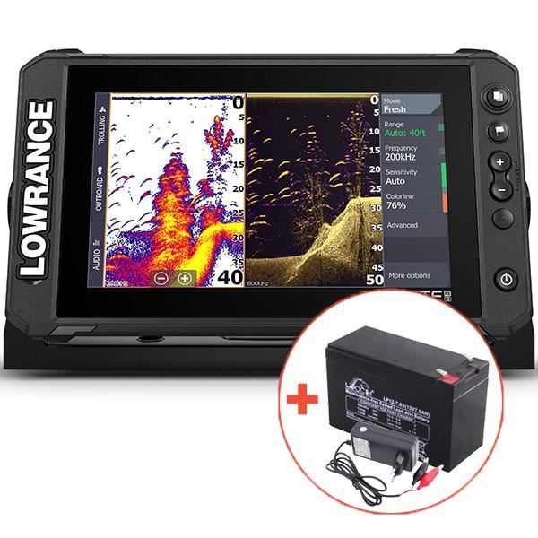 Lowrance Echolot Elite FS 9 Se Sondou Active Imaging 3V1