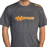 Mikbaits Pánské tričko Express - šedé -Velikost  M