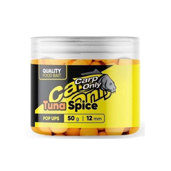 Carp Only Plovoucí Boilies Hi-Visual Pop Up Tuna Spice 50 g