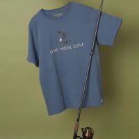 One More Cast Tričko OMC Big-Eye Blue T-Shirt (2)