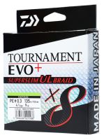 Daiwa Splétaná Šňůra Tournament X8 EVO+ Super Slim UL Braid Chartreuse 135 m