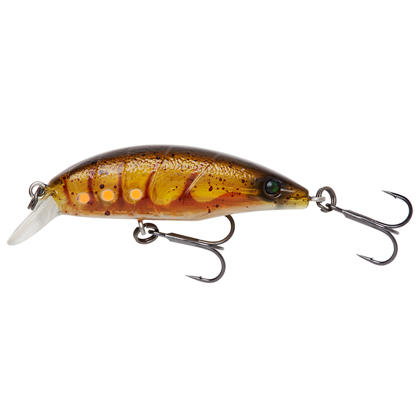 Savage gear wobler 3d shrimp twitch sr suspending golden ghost 5,2 cm 5,5 g