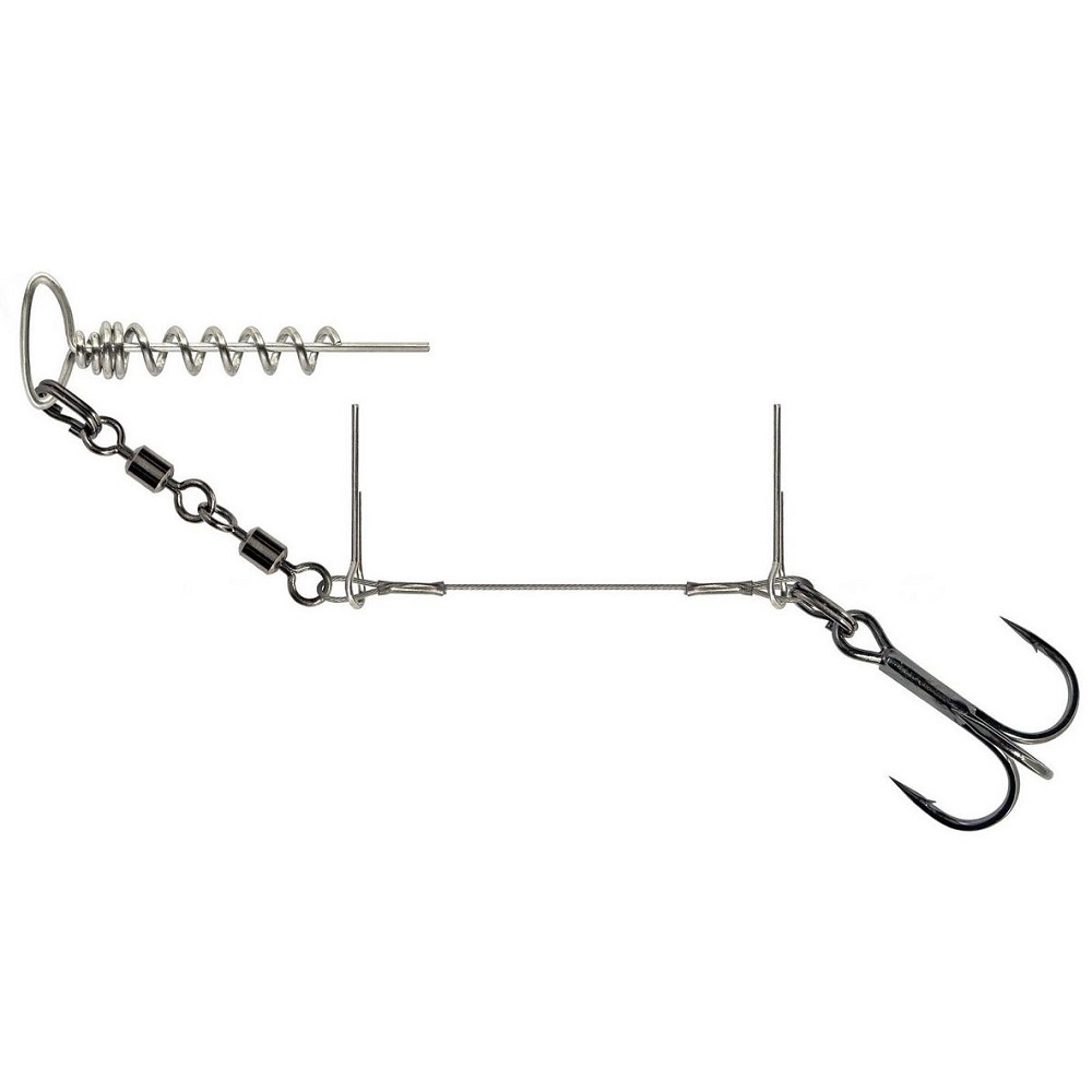 Levně Savage gear návazec spinning stinger 0,70 mm 23 kg 2 ks - 13 cm #2/0