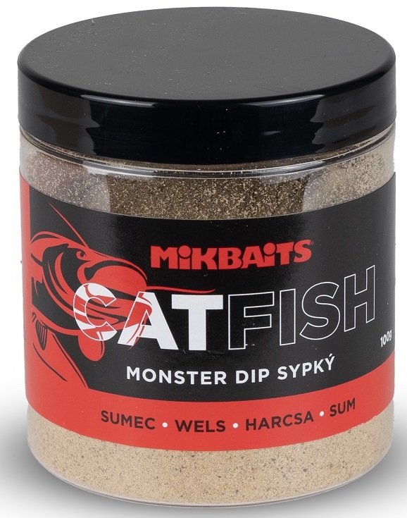 Levně Mikbaits sypký dip monster catfish 100 g