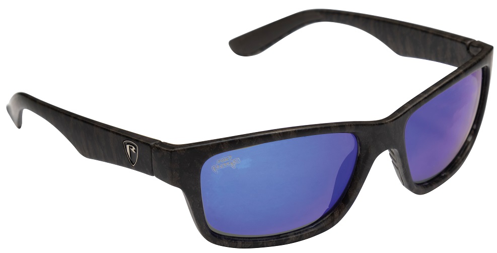 Fox rage brýle camo frame grey lens mirror blue