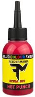 Feedermania Fluo Colour Syrup 75 ml - Hot Punch