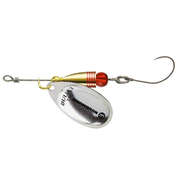 Cormoran Třpytka Bullet Single Hook Silber