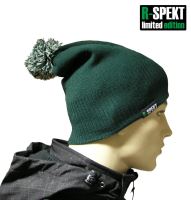 R-SPEKT Kulich pompom DUO beanie style zelený