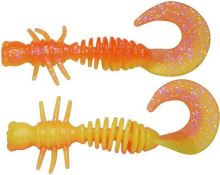 Berkley Gumová Nástraha Powerbait Power Curly Fluor Orange Sunshine Yellow