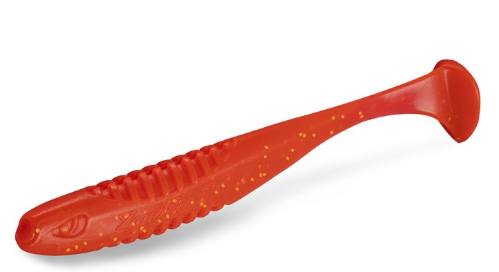 Levně Delphin gumová nástraha zandera uvs berry 5 ks - 10 cm