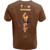 Westin Tričko Swimlure T-Shirt Dark Brown (1)