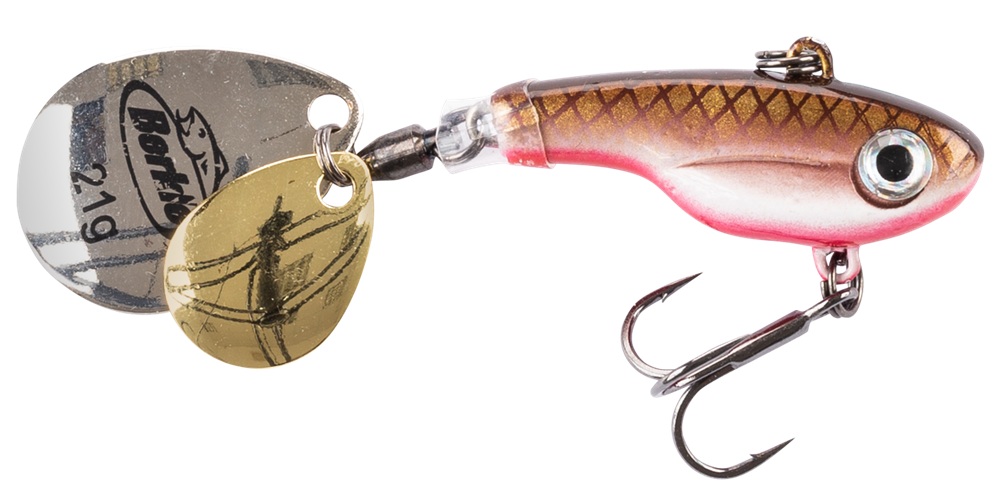 Berkley nástraha pulse spintail black n red 5 cm 5 g