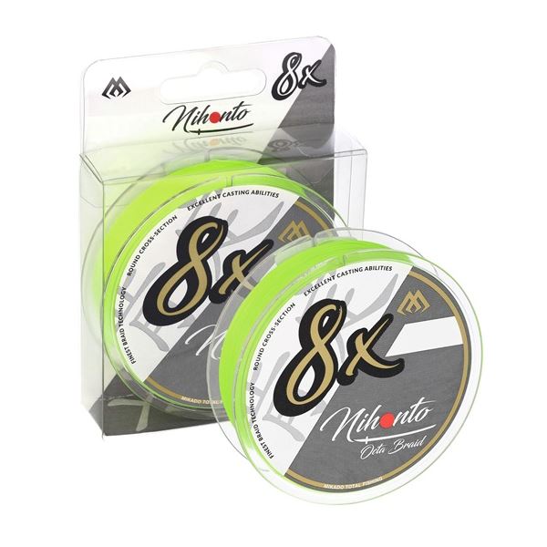 Mikado Splétaná Šňůra Nihonto Octa Braid Fluo 150 m