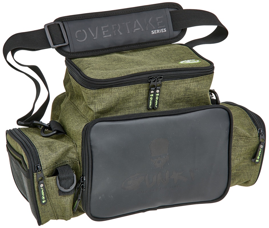 Gunki taška overtake box bag front stripes
