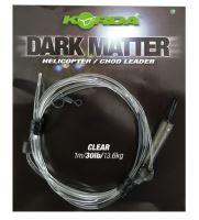 Korda Koncová Montáž Dark Matter Leader Heli 40 lb 1 m (1)