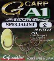 Gamakatsu Háčky G-Carp Specialist CAMOU A1 10ks-Velikost 6
