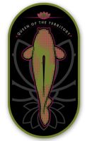 4ANGLERSDESIGN Samolepka 89 Queen Of The Territory