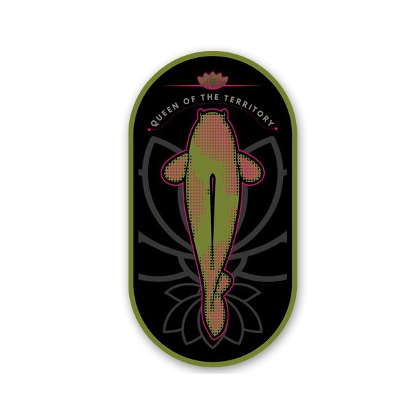 4ANGLERSDESIGN Samolepka 89 Queen Of The Territory