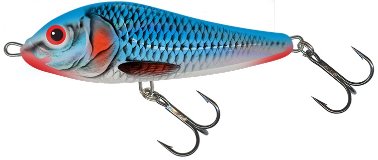 Levně Salmo wobler rattlin' slider bleeding blue shad - 11 cm