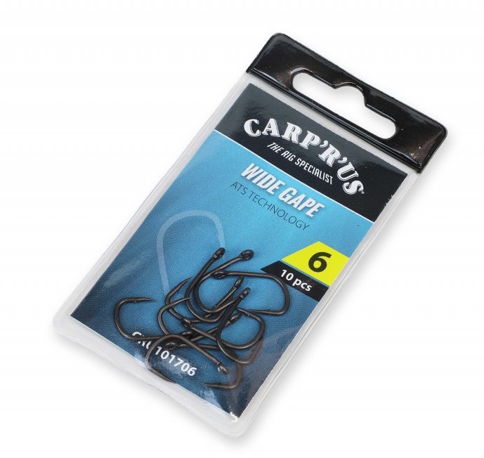 Carp´r´us háčky wide gape - velikost 4