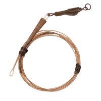 Korda Koncová Montáž Dark Matter Leader Size 8 Ring Swivel 40 lb 1 m (5)