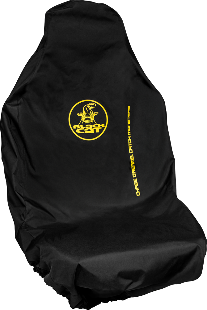 Black cat potah na autosedačku bc waterproof seat cover