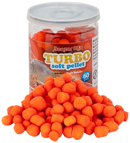 Levně Benzar mix turbo soft pellet long life 60 g - lastura