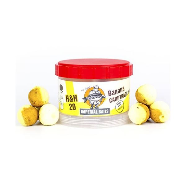 Imperial Baits Neutrálně Vyvážené Boilies Half'n Half Banana