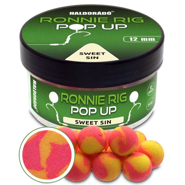 Haldorádó Plovoucí Boilie Pop-Up Ronnie Rig 30 g 12 mm