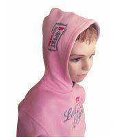 R-SPEKT Dětská Mikina S Kapucí Lady Carper Pink (4)