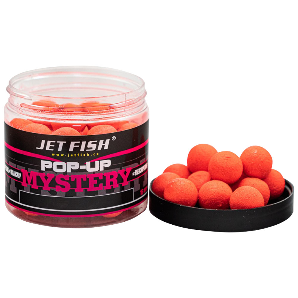 Levně Jet fish mystery pop up jahoda moruše - 60 g 20 mm