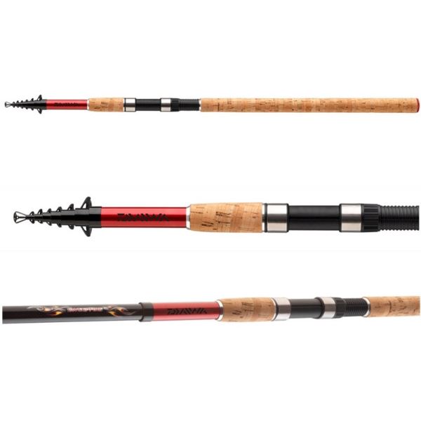 Daiwa Prut Sweepfire Tele Float 3,9 m 10-45 g 8 Dílů