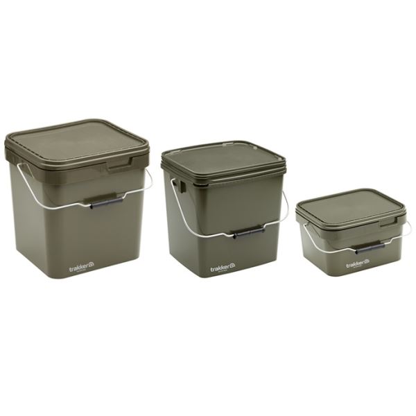 Trakker Plastový box Olive Square Container 17 Litrů