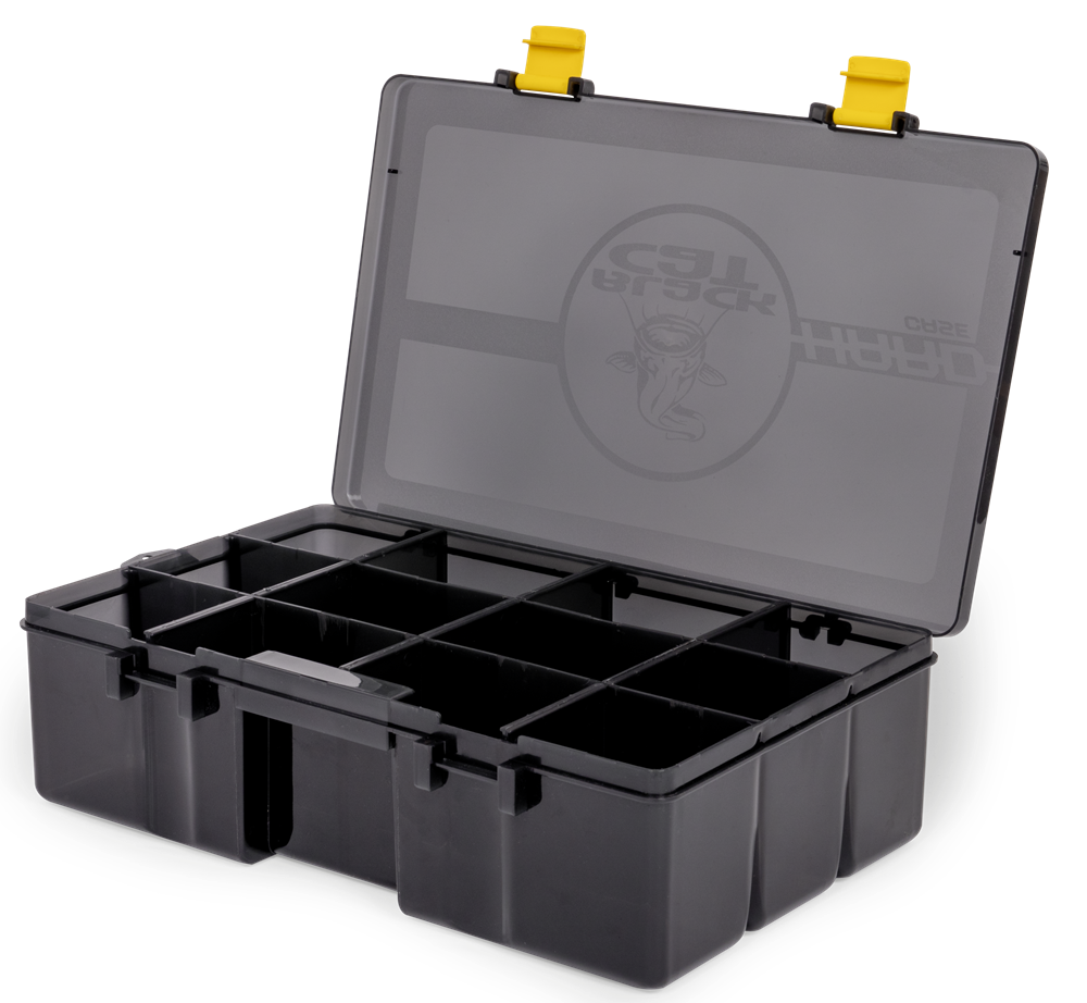 Black cat box hard case multi tackle box l