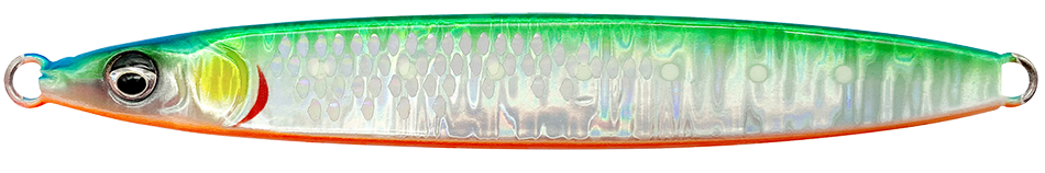 Levně Savage gear sardine glider fast sink uv blue green glow - 15,5 cm 180 g