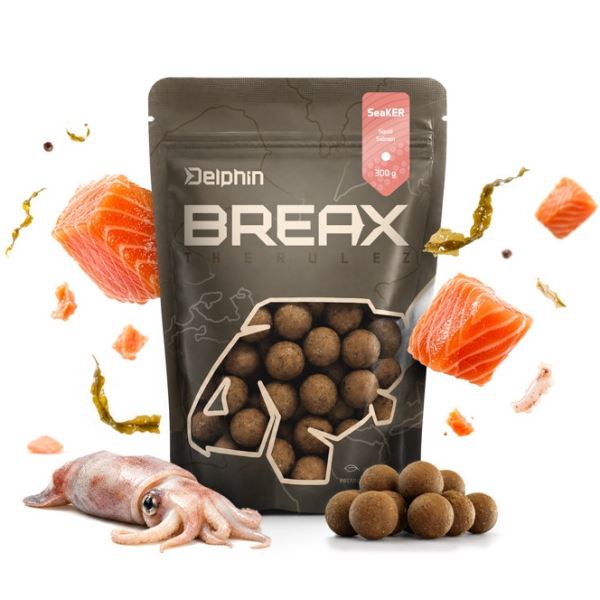 Delphin Boilies BreaX SeaKER Oliheň Losos 300 g