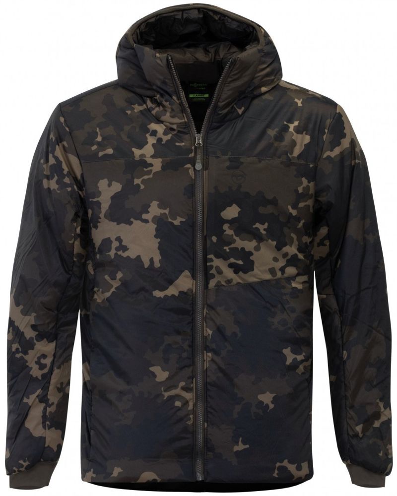 Levně Korda bunda insulated hooded jacket dark kamo - s