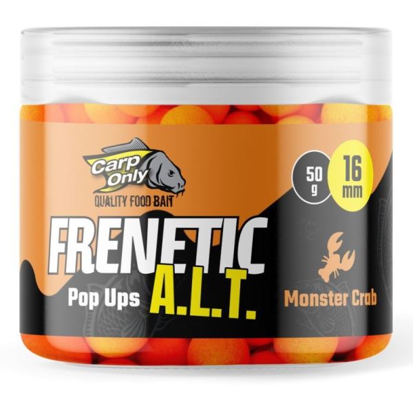 Carp Only Plovoucí Boilies Frenetic A.L.T. Hi-Visual Pop Ups 16 mm 50 g