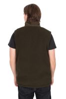 Fox Vesta Olive Sherpa Hybrid Gilet (2)