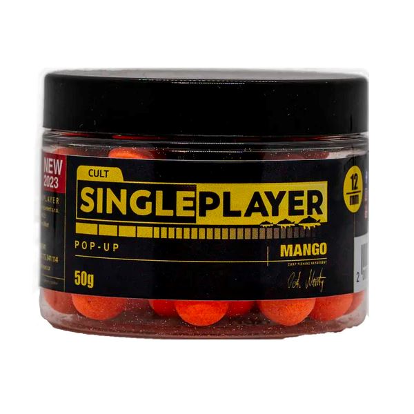 Singleplayer Plovoucí Boilies Pop-Up Boilies Mango 50 g