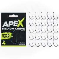RidgeMonkey Háčky Ape-X Medium Curve Barbed Bulk Pack 25 ks (3)