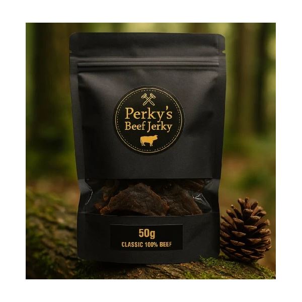Perky´s Jerky Sušené Hovězí Maso Classic 100% Beef 50 g