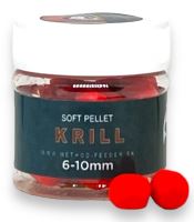 Method Feeder Fans Pelety Soft Fluo 6-10 mm 50 ml - Krill