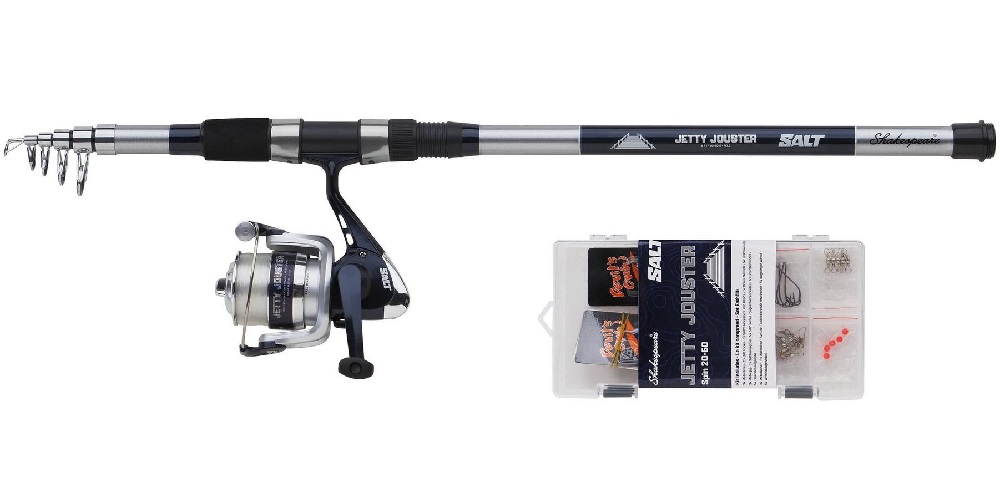 Shakespeare prut salt jetty jouster combo set 2,4 m 20-60 g